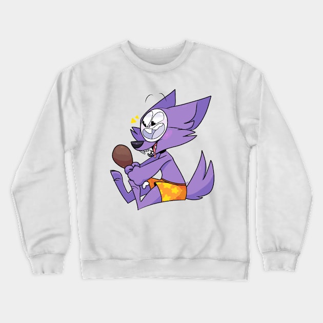 A Happy Kedamono! Crewneck Sweatshirt by opthedragon